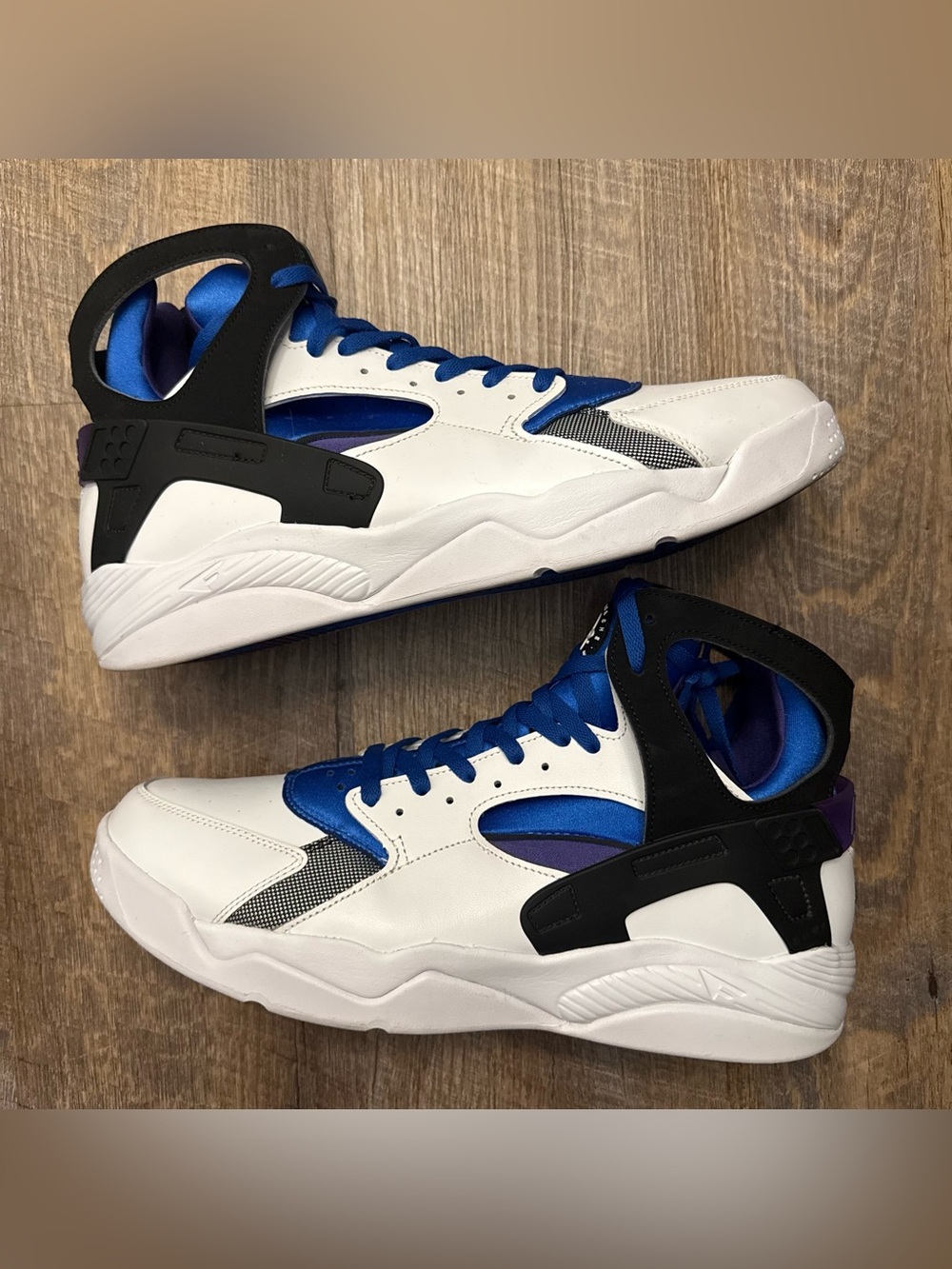 Nike Air Flight Huarache OG 2023 White Blue Purple Black
